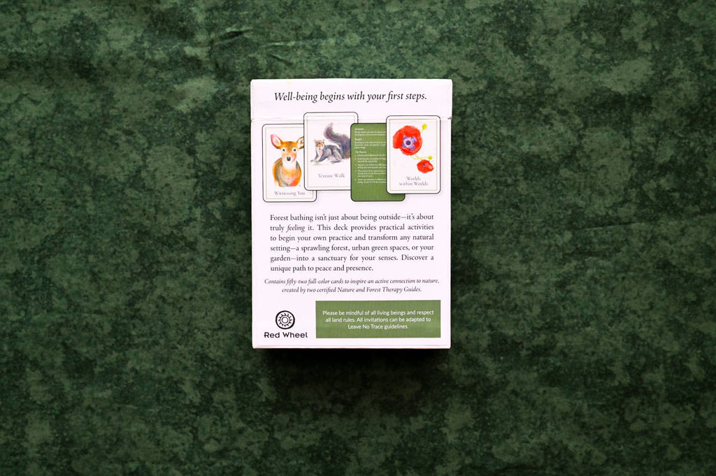 An Invitation to Forest Bathing: 52 Activity Cards