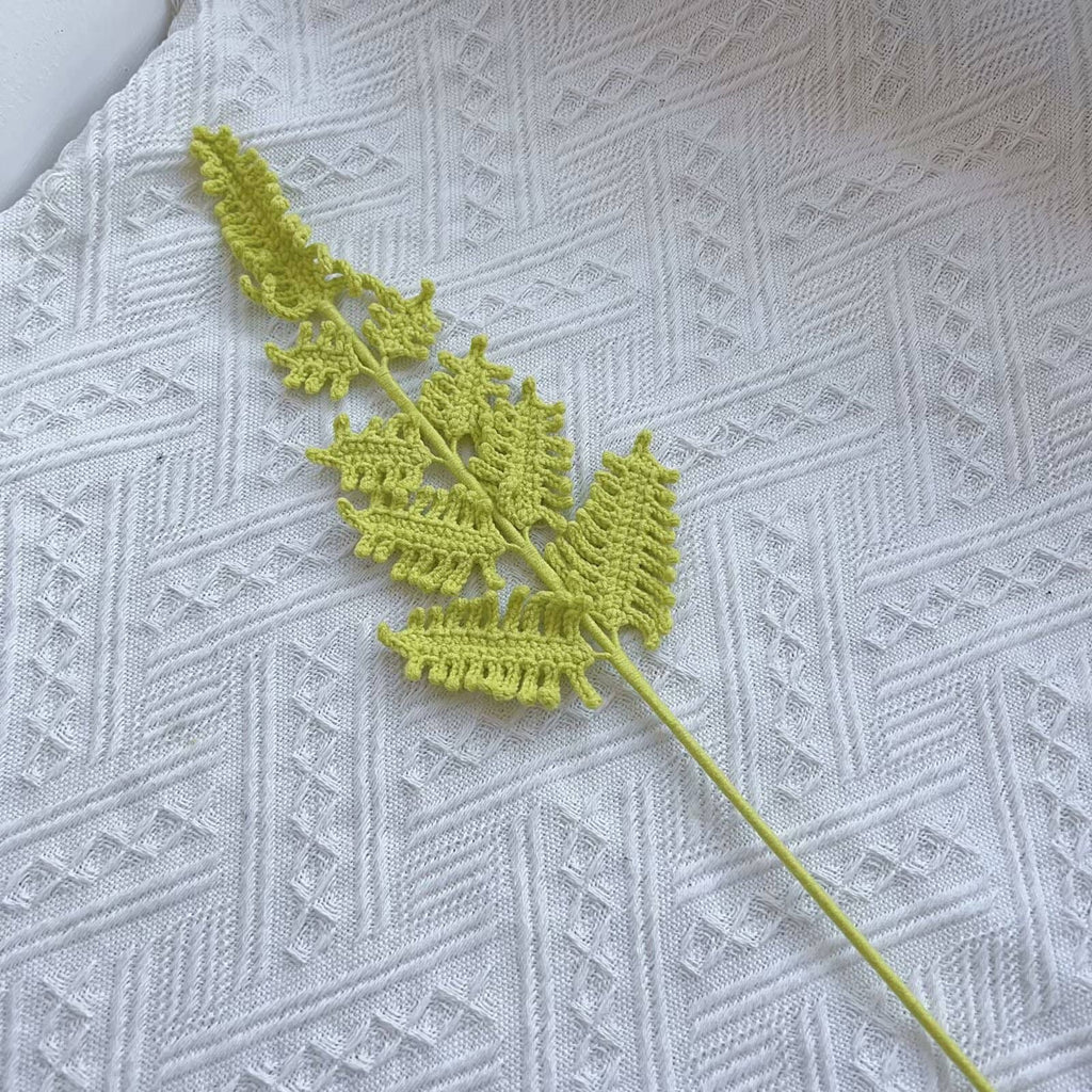 Crochet Fern Leaves, Handmade Gifts,homedecor,holiday decor