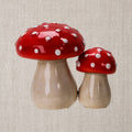 Toadstool Mushroom Salt and Pepper Shaker Set